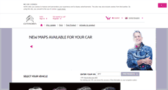 Desktop Screenshot of citroen.navigation.com